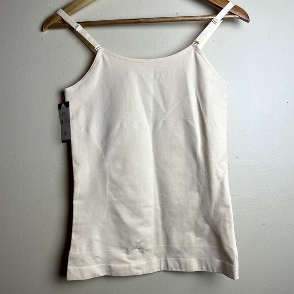 Empetua Shapewear Scoopneck Camisole Layering Tank Compression Nude XXL - Picture 1 of 10